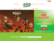 Tablet Screenshot of juicyjuice.com